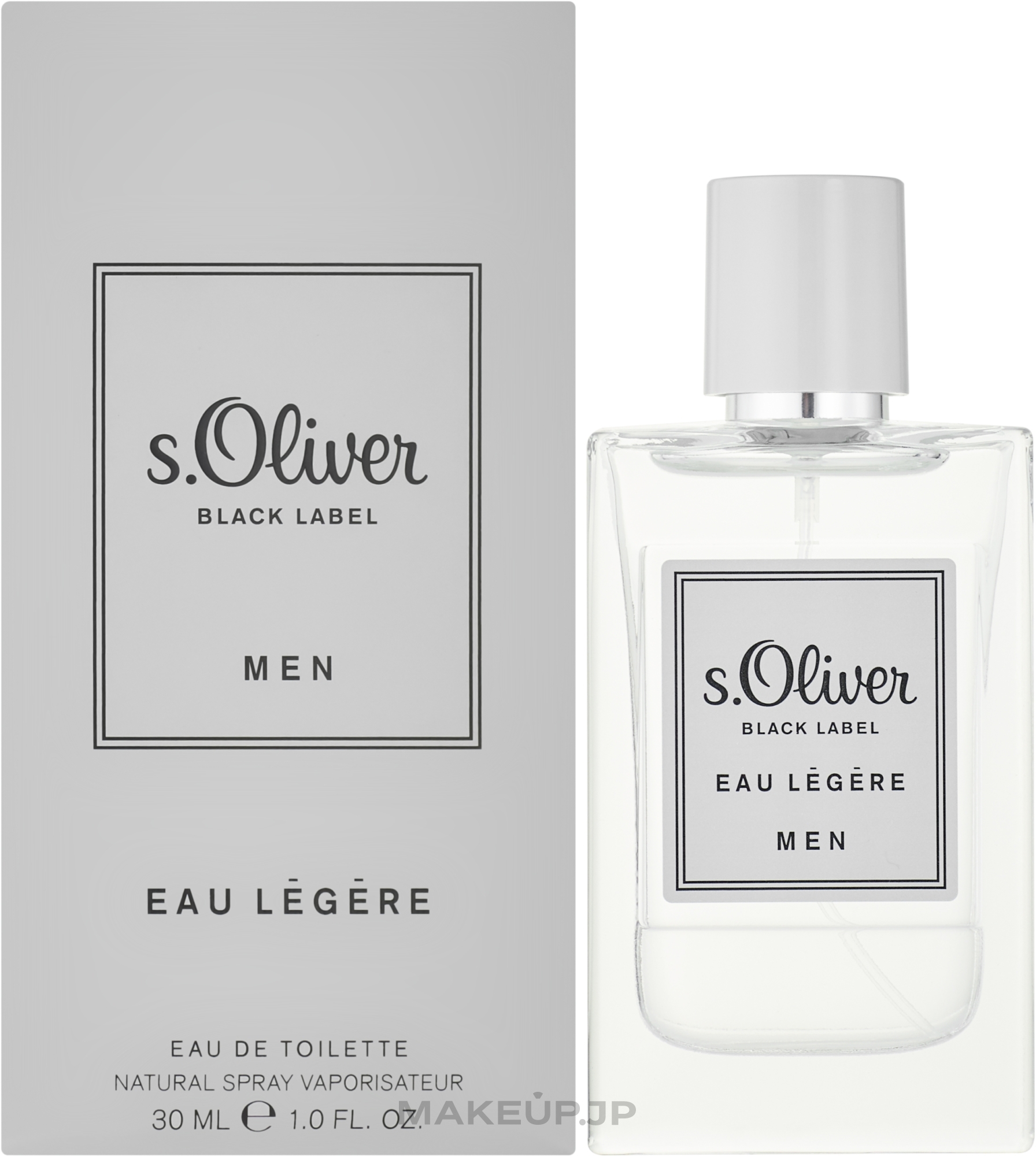 S. Oliver Black Label Eau Legere Men - Eau de Toilette  — photo 30 ml