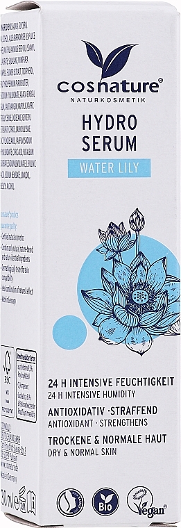 Water Lily Face Cream Gel - Cosnature 24H Intensive Cream Gel — photo N2