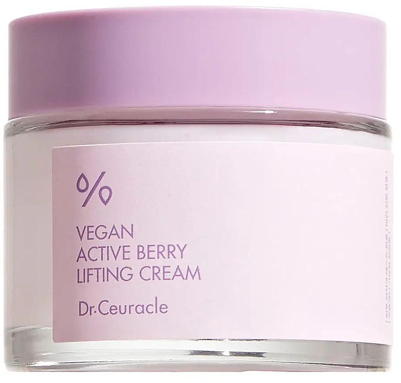 Resveratrol and Cranberry Extract Lifting Cream - Dr.Ceuracle Vegan Active Berry Lifting Cream — photo N1