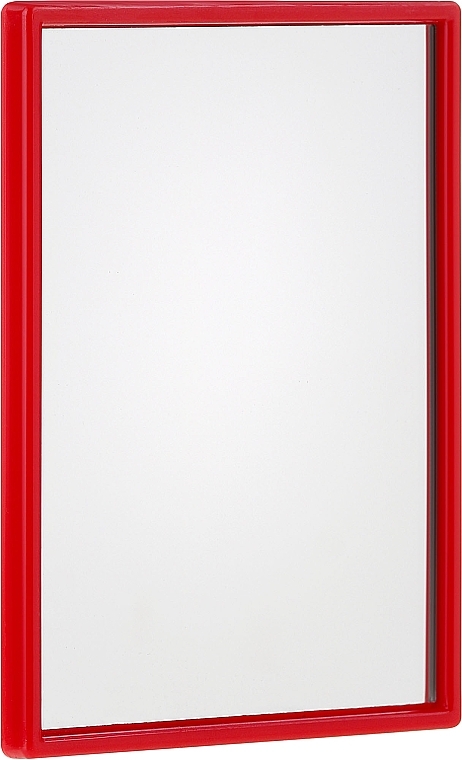Compact Rectangular Mirror, crimson frame - Donegal Mirror — photo N1