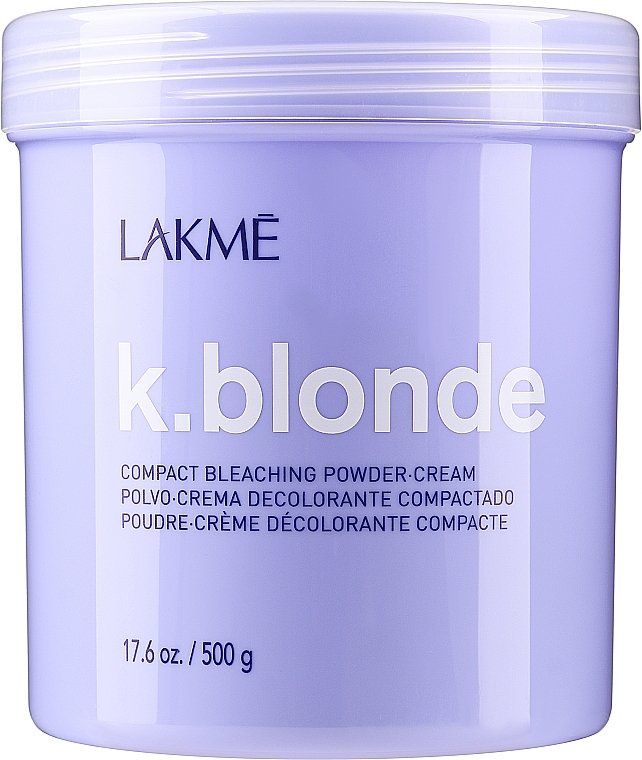 Compact Bleaching Cream Powder - Lakme K.Blonde Compact Bleaching Powder Cream — photo N2