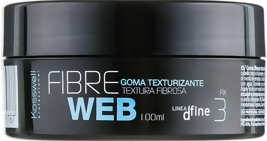 Texturizing Hair Gel - Kosswell Professional Dfine Fibre Web 3 — photo N6