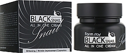 Fragrances, Perfumes, Cosmetics Multifunctional Black Snail Cream - FarmStay All-In-One Black Snail Cream