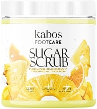 Fragrances, Perfumes, Cosmetics Hand & Foot Sugar Scrub - Kabos Foot Care Tropical Touch Peeling