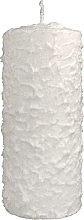 Fragrances, Perfumes, Cosmetics White Decorative Candle, 7,5x18cm - Artman Christmas Candle White