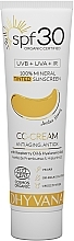 CC Sunscreen SPF30 - Dhyvana Raspberrry Oil & Hyaluronic Acid CC-Cream — photo N1