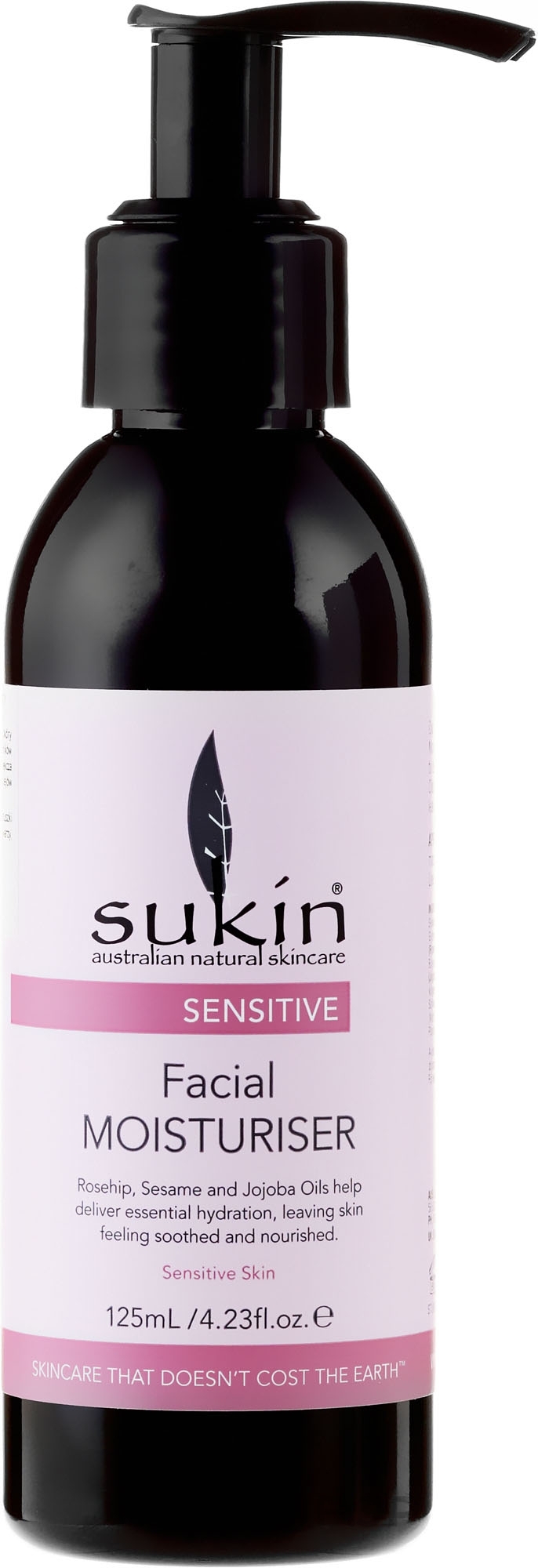 Face Cream - Sukin Sensitive Facial Moisturiser — photo 125 ml