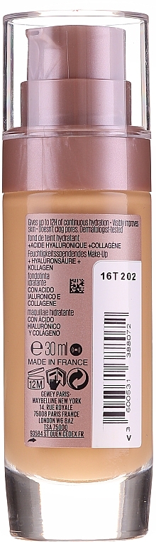 Makeup Base - Maybelline New York Dream Satin Liquid Foundation SPF13 — photo N8