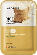 Fragrances, Perfumes, Cosmetics Brightening Face Mask - Leaders Labotica Skin Soft Mask Rice