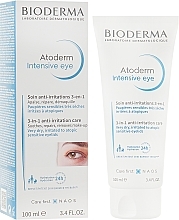Fragrances, Perfumes, Cosmetics 3-in-1 Eye Care - Bioderma Atoderm Intensive Eye