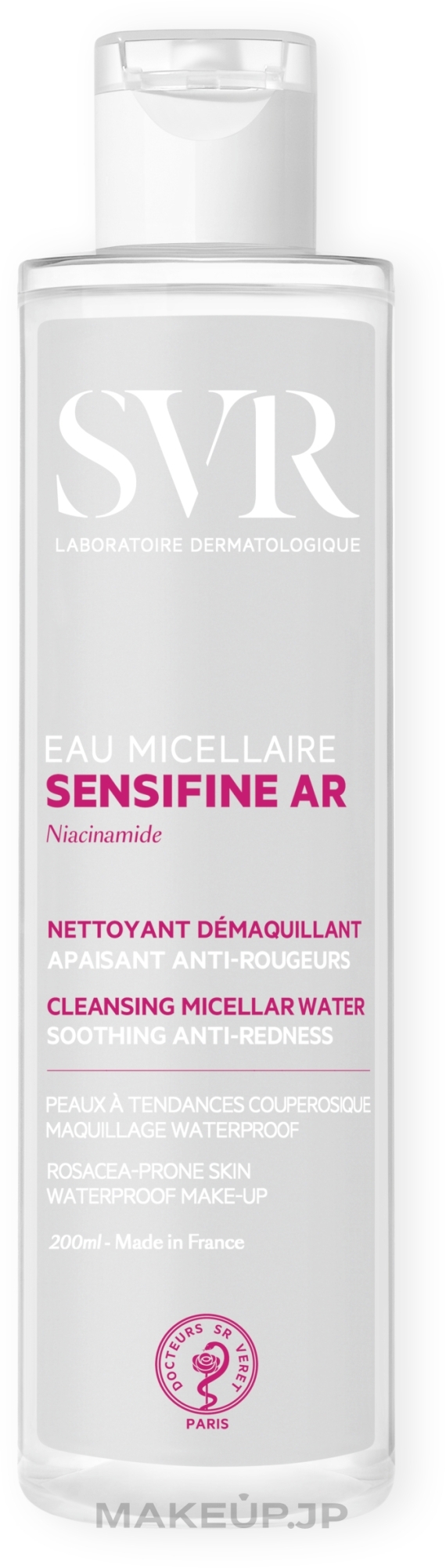 Cleansing Micellar Water - SVR Sensifine AR Eau Micellaire — photo 200 ml