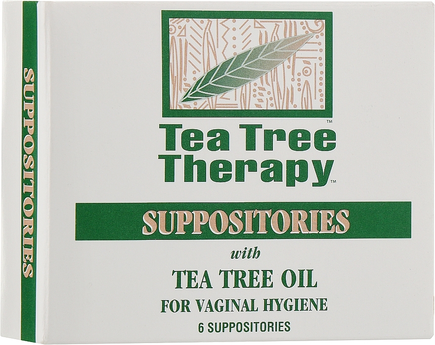 Tea Tree Oil Suppositories for Vaginal Hygiene - Tea Tree Therapy Suppositories For Vaginal Hygiene — photo N1