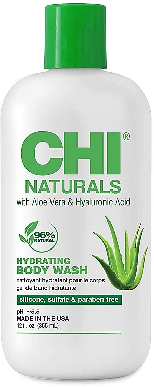 Moisturizing Hair Styling Gel - CHI Naturals With Aloe Vera Hydrating Hair Gel — photo N1