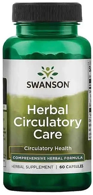 Herbal Supplement for Circulatory Health - Swanson Full Spectrum Herbal Circulatory Care — photo N1