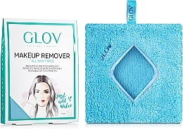 Fragrances, Perfumes, Cosmetics Makeup Remover Glove, light blue - Glov Comfort Hydro Demaquillage Gloves Bouncy Blue
