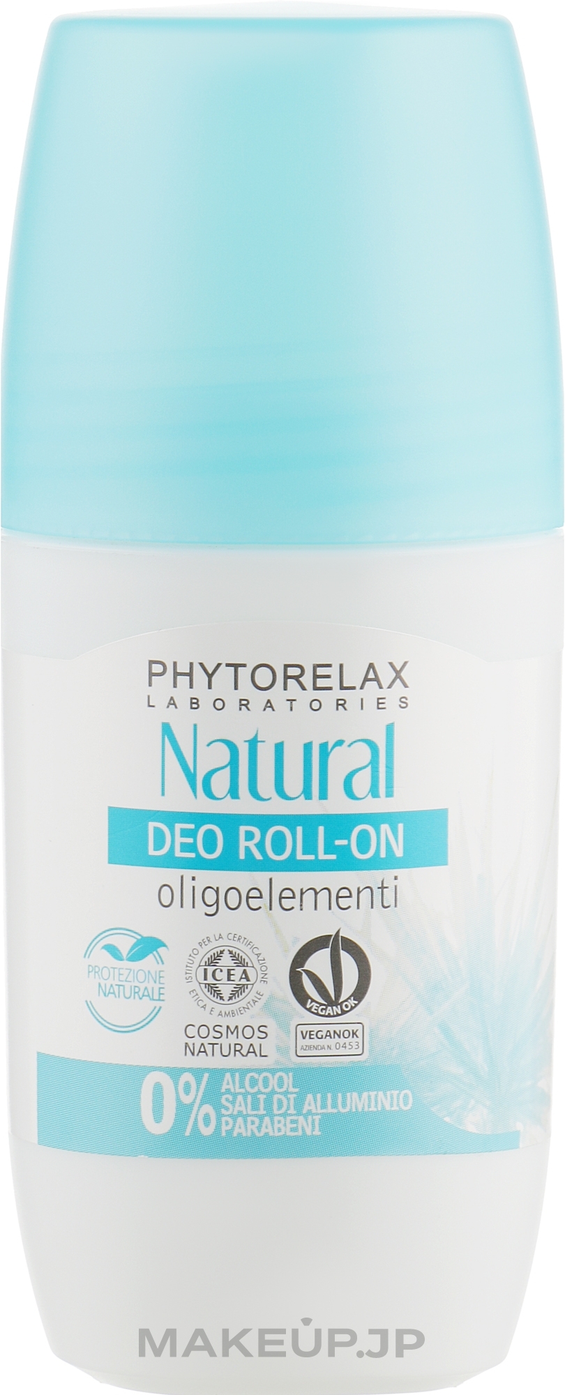 Roll-On Body Deodorant - Phytorelax Laboratories Natural Roll-On Deo with Oligoelements — photo 50 ml