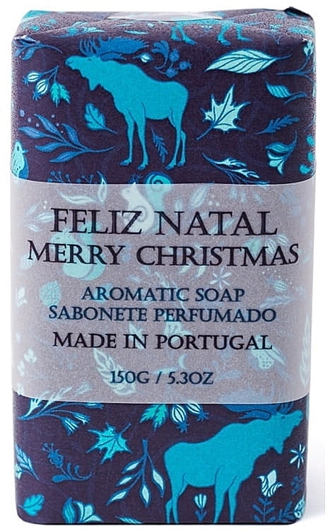 Natural Soap with Argan Oil & Shea Butter - Essencias De Portugal Feliz Natal Merry Christmas — photo N1