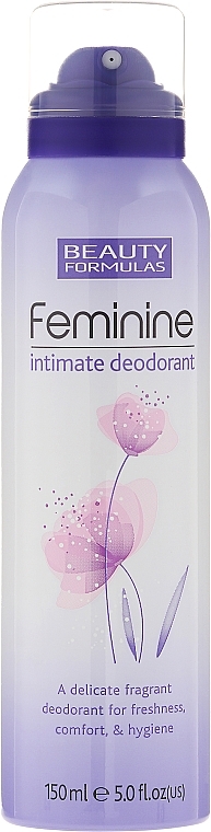 Feminine Intimate Deodorant - Beauty Formulas Feminine Intimate Deodorant — photo N1