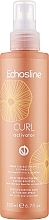 Fragrances, Perfumes, Cosmetics Spray for Curly Hair - Echosline Curl Activator Spray