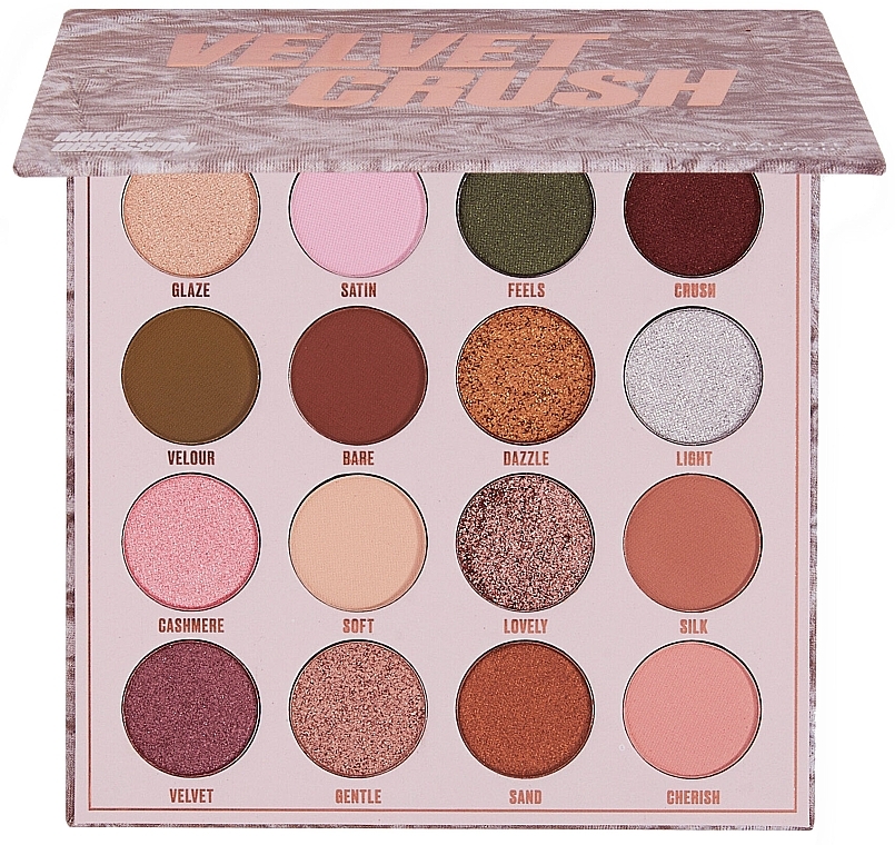 Eyeshadow Palette - Makeup Obsession Velvet Crush Eyeshadow Palette — photo N11