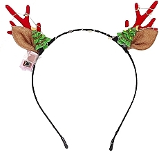 Fragrances, Perfumes, Cosmetics Head Band 'Christmas' FA-5744, with red horns - Donegal Hair Band