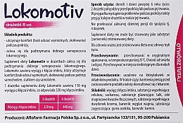 Anti-Motion Sickness Dietary Supplement, in pills - Aflofarm Lokomotiv — photo N12