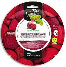Face Mask - IDC Institute Beetroot Sheet Mask — photo N1