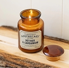 Fragrances, Perfumes, Cosmetics Scented Candle in Jar - Paddywax Apothecary Artisan Made Soywax Candle Vetiver & Cardamom