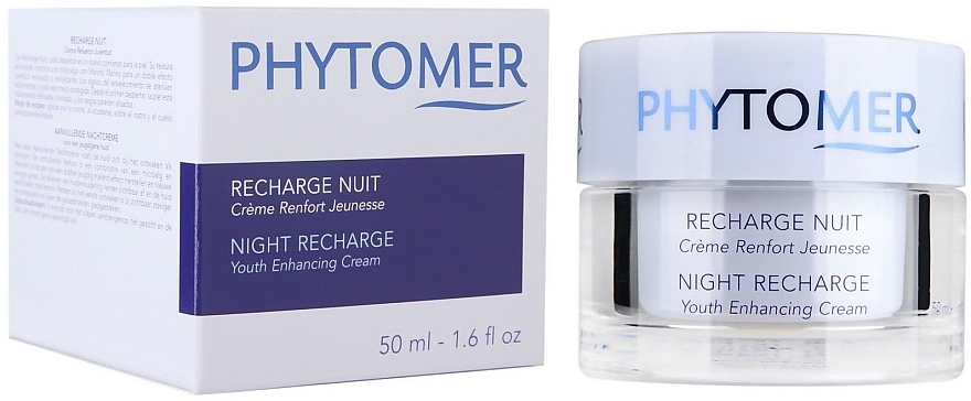 Youth Enhancing NIght Cream - Phytomer Night Recharge Youth Enhancing Cream — photo N2