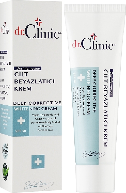 Whitening Face Cream - Dr. Clinic Deep Corrective Whitening Cream — photo N2