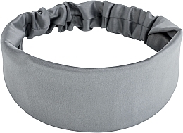 Satin Classic Headband, grey - MAKEUP Hair Accessories — photo N1