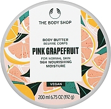 Body Butter - The Body Shop Pink Grapefruit 96H Nourishing Moisture Body Butter — photo N9