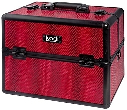 Cosmetic Case #42, red snake - Kodi Professional Red Snake Case — photo N1