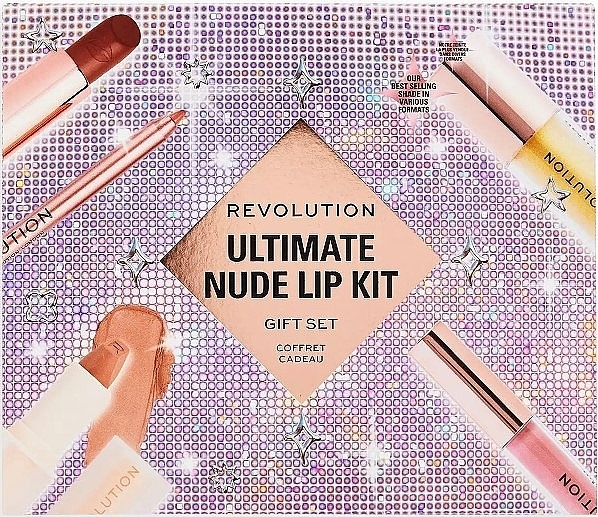 セット、6製品 - Makeup Revolution アルティメイト ヌード リップ キット — photo N1