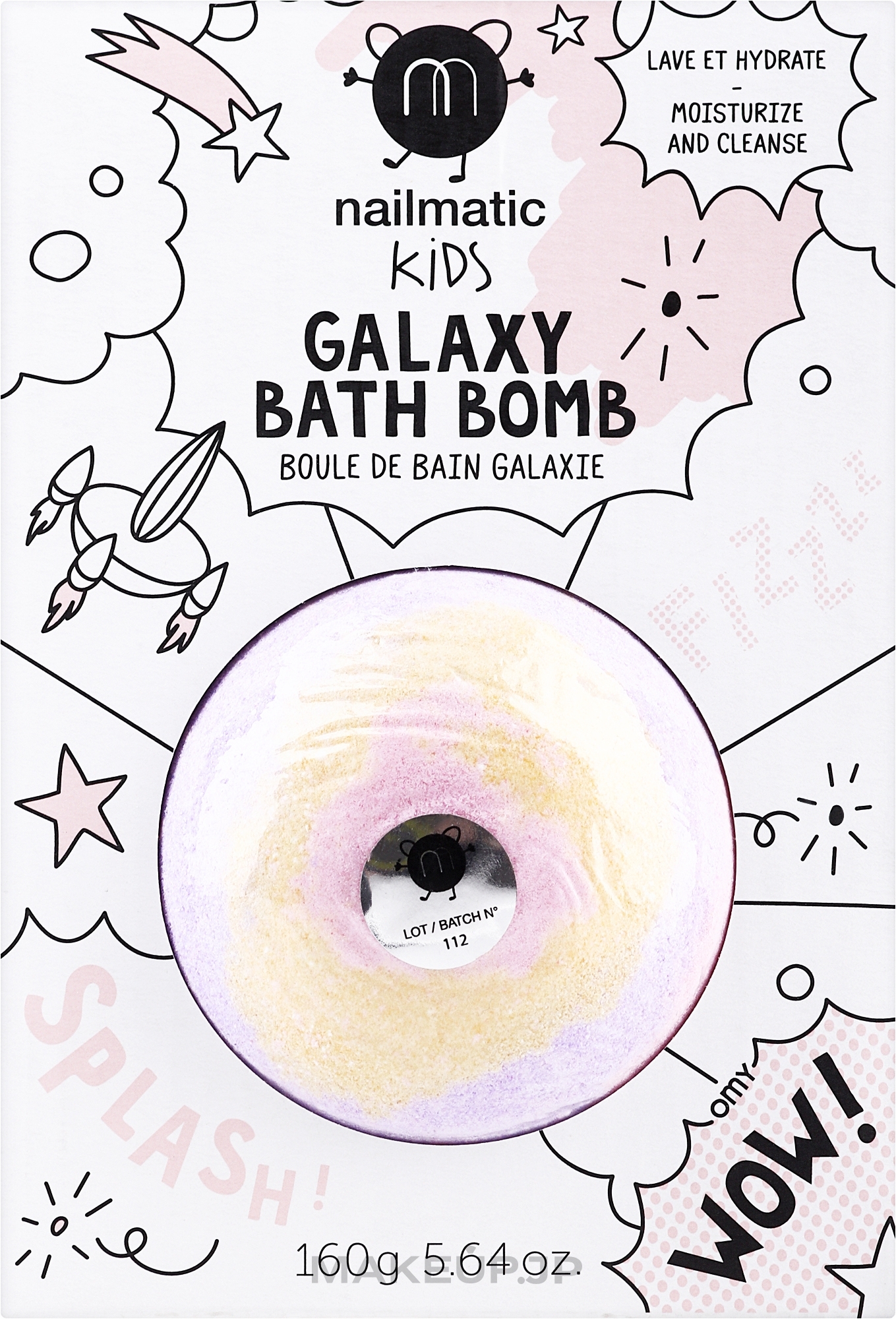 Bath Bomb - Nailmatic Galaxy Bath Bomb Supernova — photo 160 g