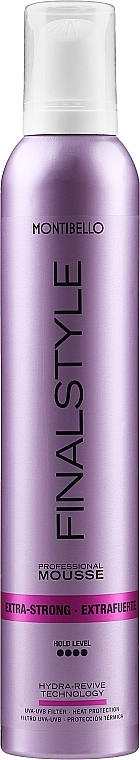 Extrastrong Setting Foam - Montibello Finalstyle Extra Strong Hold Mousse — photo N5