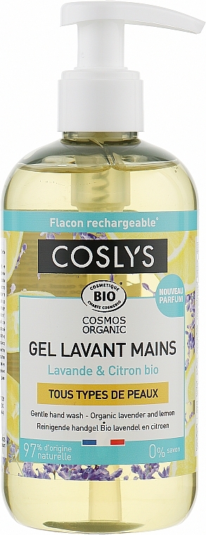Lemon & Lavender Hand Gel - Coslys Gel Lavants Mains — photo N6