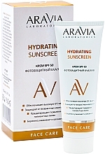 Fragrances, Perfumes, Cosmetics Photoprotective Day Cream - Aravia Laboratories Hydrating Sunscreen SPF 50