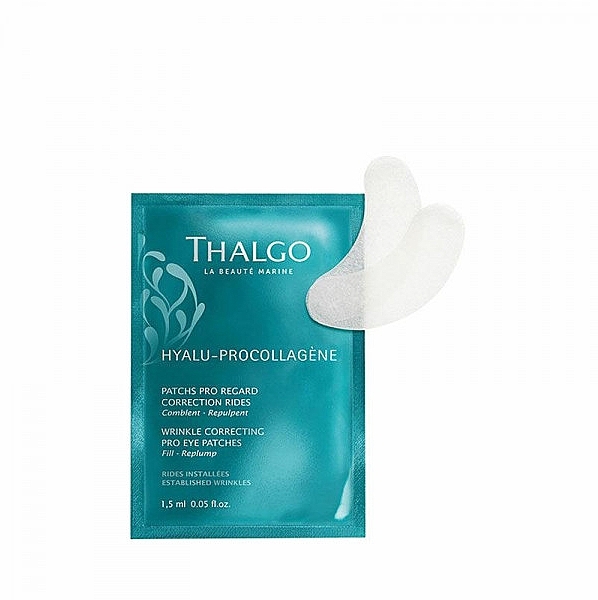 Eye Patch Mask - Thalgo Hyalu-Procollagene Wrinkle Correcting Pro Eye Patches — photo N2