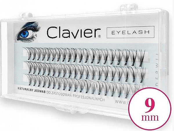 False Lashes, 9mm - Clavier Eyelash — photo N1