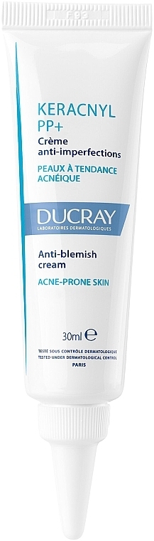 Anti-Blemish Cream for Acne-Prone Skin - Ducray Keracnyl PP+ Anti-Blemish Cream — photo N1