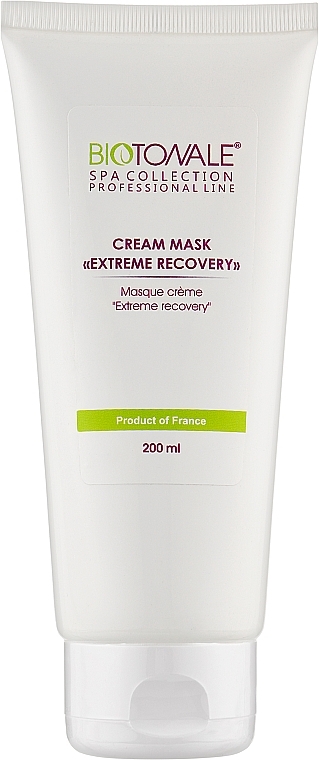 Nourishing Facial Cream Mask - Biotonale Cream Mask Extreme Recovery — photo N1