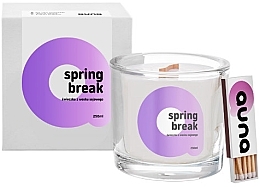 Fragrances, Perfumes, Cosmetics Spring Break Scented Candle - Auna Spring Break Candle