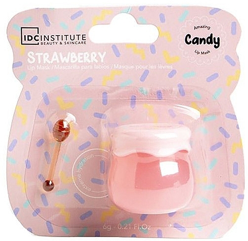 Strawberry Lip Mask - IDC Institute Amazing Candy Lip Mask — photo N1