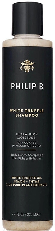 Moisturizing White Truffle Shampoo - Philip B White Truffle Shampoo — photo N1