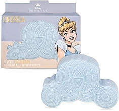 Cinderella Bath Bomb, blue - Mad Beauty Disney POP Princess Bath Fizzer Cinderella — photo N1