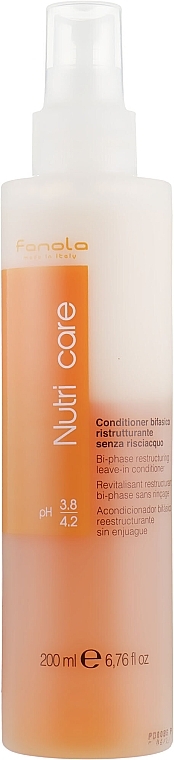 Bi-Phase Hair Spray - Fanola Nutri Care Bi-phase Conditioner — photo N1