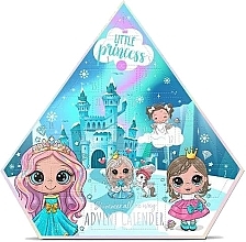 Fragrances, Perfumes, Cosmetics Advent Calendar Set, blue, 24 products - Accentra Little Princess Advent Calendar