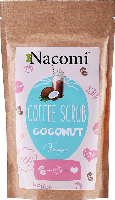 Coffee Body Scrub with Coconut - Nacomi Coffee Scrub Coconut — photo N1