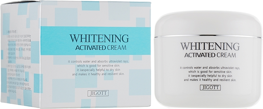 Brightening Face Cream - Jigott Whitening Activated Cream — photo N1